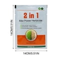 thumbnail image 3 of Low Toxicity 2 In 1 Max Power Herbicide Long Lasting Control Of Annual And Biennial Weeds Efficient Weed Removal No Irritating Chemicals （2PCS）, 3 of 8
