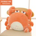 thumbnail image 3 of Juguetes de peluche de ballena, ganso, cangrejo, león, kawaii, animales de peluche, muñecos, sofá suave, almohada, cojín, regalos de cumpleaños para bebés, niños y niñas, 3 of 5