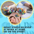 thumbnail image 3 of Mesh Balls - Squishy Fidget Balls Stress Reliever Party Favors - 12 Pack, 3 of 5