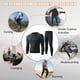 thumbnail image 4 of Conjunto de ropa interior térmica para hombre Camiseta de sudor Long Johns Bodycon Fit, 4 of 7