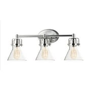 Maxim 26113CDPC-BUI 10 x 24.25 in. Seafarer 3-Light Bath Vanity with Bulbs&#44; Polished Chrome