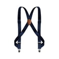 thumbnail image 2 of Segolike Mens Suspender with Clips Elastic Clothes Accessories Fashion Adjustable Suspenders Work Suspenders Fit Jeans Boyfriends Orchestra Prom Band Dark Blue, 2 of 8