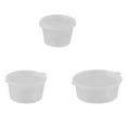 thumbnail image 2 of Cateissary Tazón de un solo para restaurante doméstico, 50 piezas, a prueba de polvo, caja para salsa de fruta, tarro para sopa, taza con tapa, Type3 NO3, 2 of 6