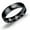 Black, variant on His Queen and Her King Couple Rings Stainless Steel Promise Rings for Him and Her Matching Anniversary Bands 6mm Width Black and Silver