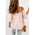 thumbnail image 1 of ABPHQTO Blusa De Mujer Con Manga Abullonada Y Ojales Beige, 1 of 5