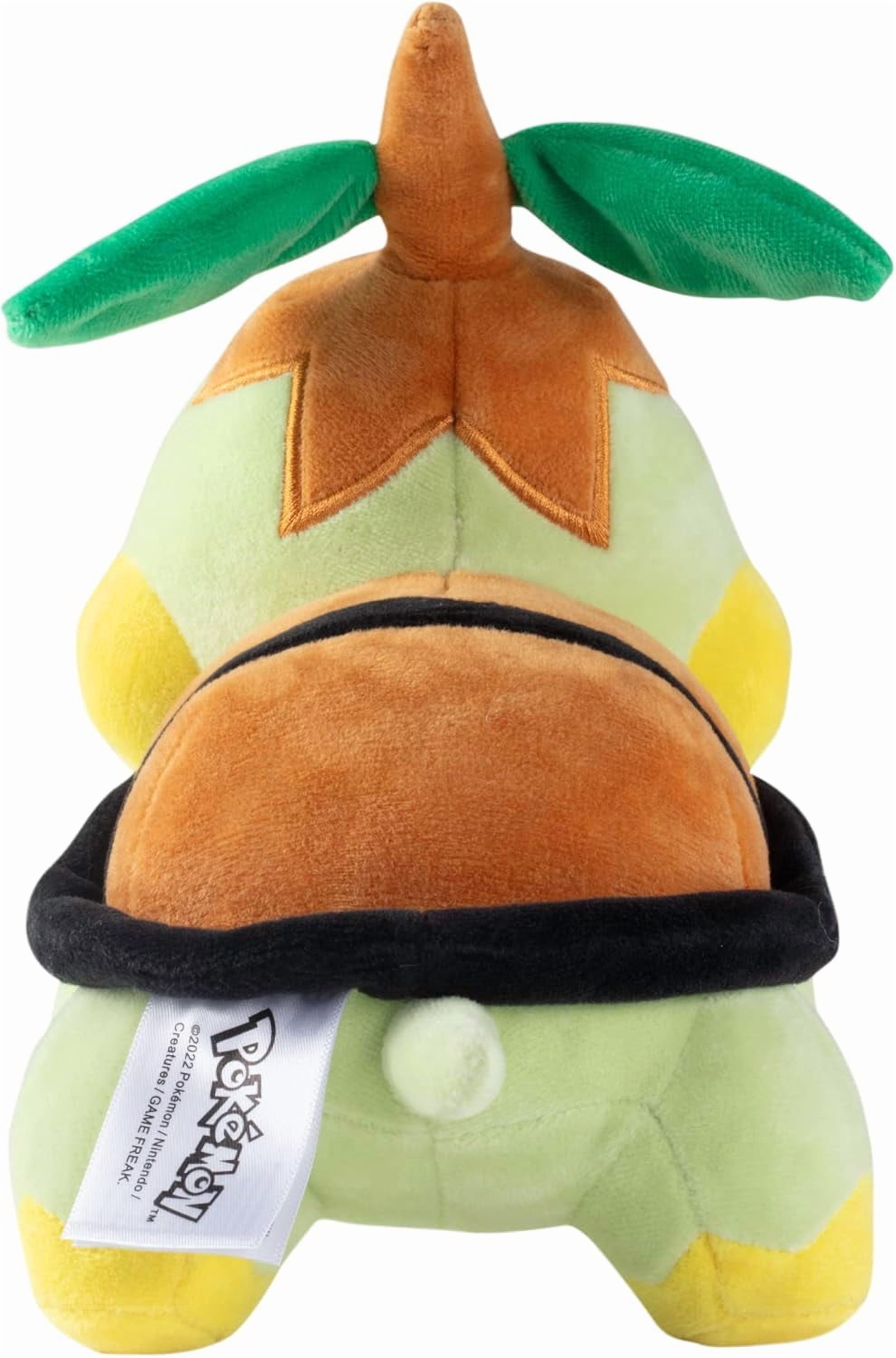 Pokemon 8" Turtwig Plush - Officially Licensed - Soft Stuffed Animal Toy - Diamond & Pearl Starter - Great Gift for Kids, Boys, Girls & Fans of Pokemon