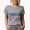 Heather Grey, variant on Baseball Girlfriend Art Merch Gift, Heather Grey T-Shirt, XL