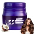 thumbnail image 1 of Crema alisadora para el cabello con tratamiento de queratina, formaldehído y nutrición profunda para un brillo sedoso y sin encrespamiento., 1 of 5
