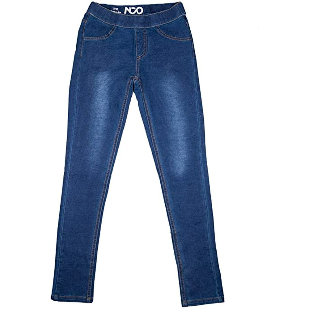 denim blue jeggings