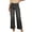 Black, variant on Women's High Waist Wide Leg Straight Jeans with Patch Pockets - Stretch Denim Casual Pants for Everyday Wear