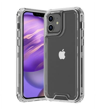 Apple iPhone 12 Mini /5.4" Case Hybrid Shockproof Bumper Hard PC TPU Rubber Silicone Protective Clear Transparent Phone Cover for Apple iPhone 12 MINI