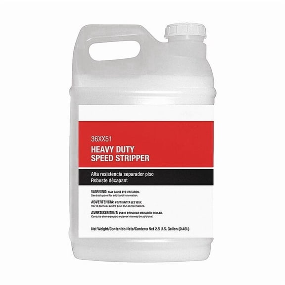 Tough Guy Heavy Duty Floor Stripper,2.5gal.,Bottle 36XX51
