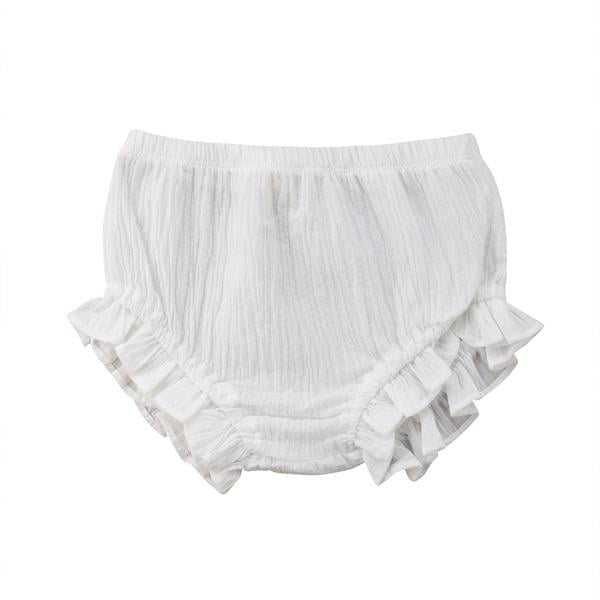 Baby Girls' Boys Unisex Soft Cotton Ruffle Basic Diaper Cover Bloomers for Toddler Girl Shorts Briefs Panty Underwear Panties 