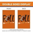 thumbnail image 3 of Fall Football Garden Flag 12x18 Inch Double Sided Seasonal Pumpkin Autumn Sports Game Day Small Burlap Garden Flags for Porch, Patio, Lawn, Farmhouse, Holiday Decorations, 3 of 6