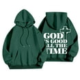 thumbnail image 3 of SIYUDAN Womens Hoodie Jesus Loves You Hooded Sweatshirts Oversized Graphic Hoodies For Women Pullovers For Women Winter Essentials Trendy Womens Clothes, 3 of 3