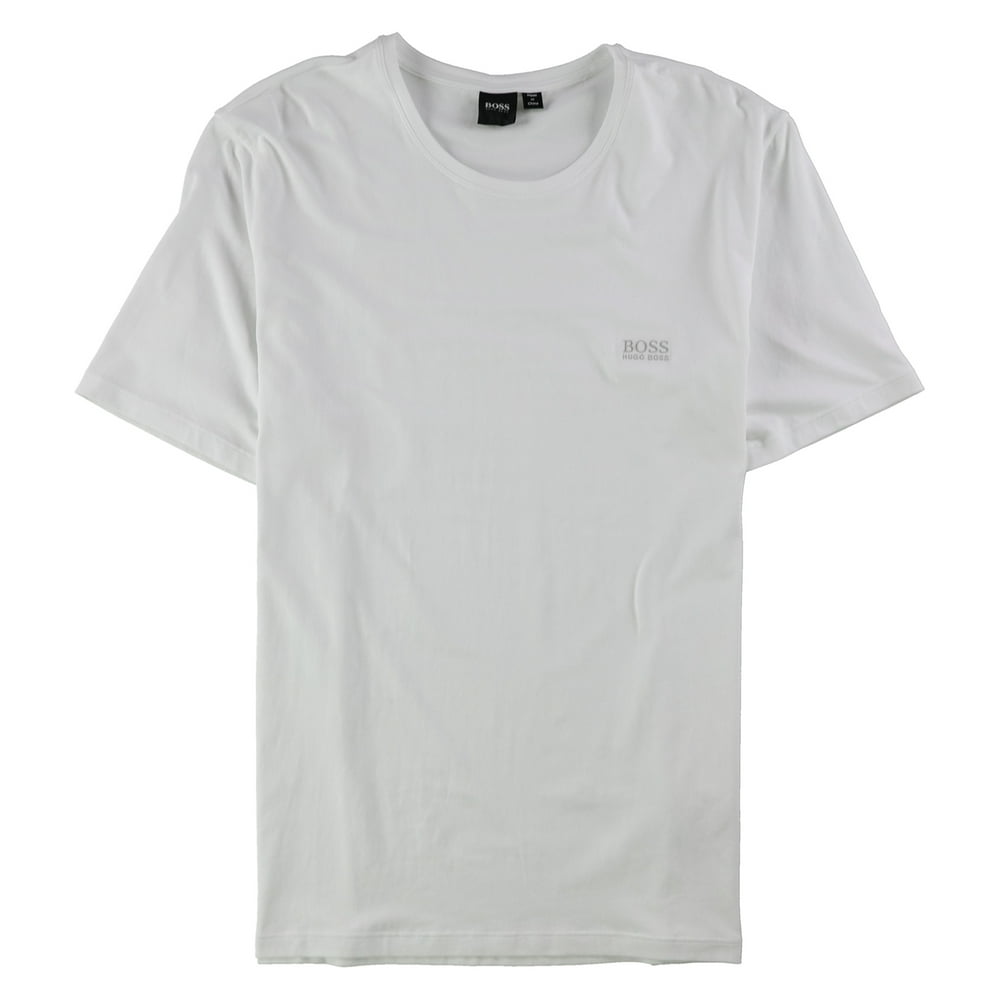 Hugo Boss - Hugo Boss Mens Solid Basic T-Shirt, White, Large - Walmart ...