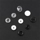 thumbnail image 4 of Button Fasteners for Clothing Snap Fastener Tailoring Cloth Diapers White Material 100 Sets, 4 of 4