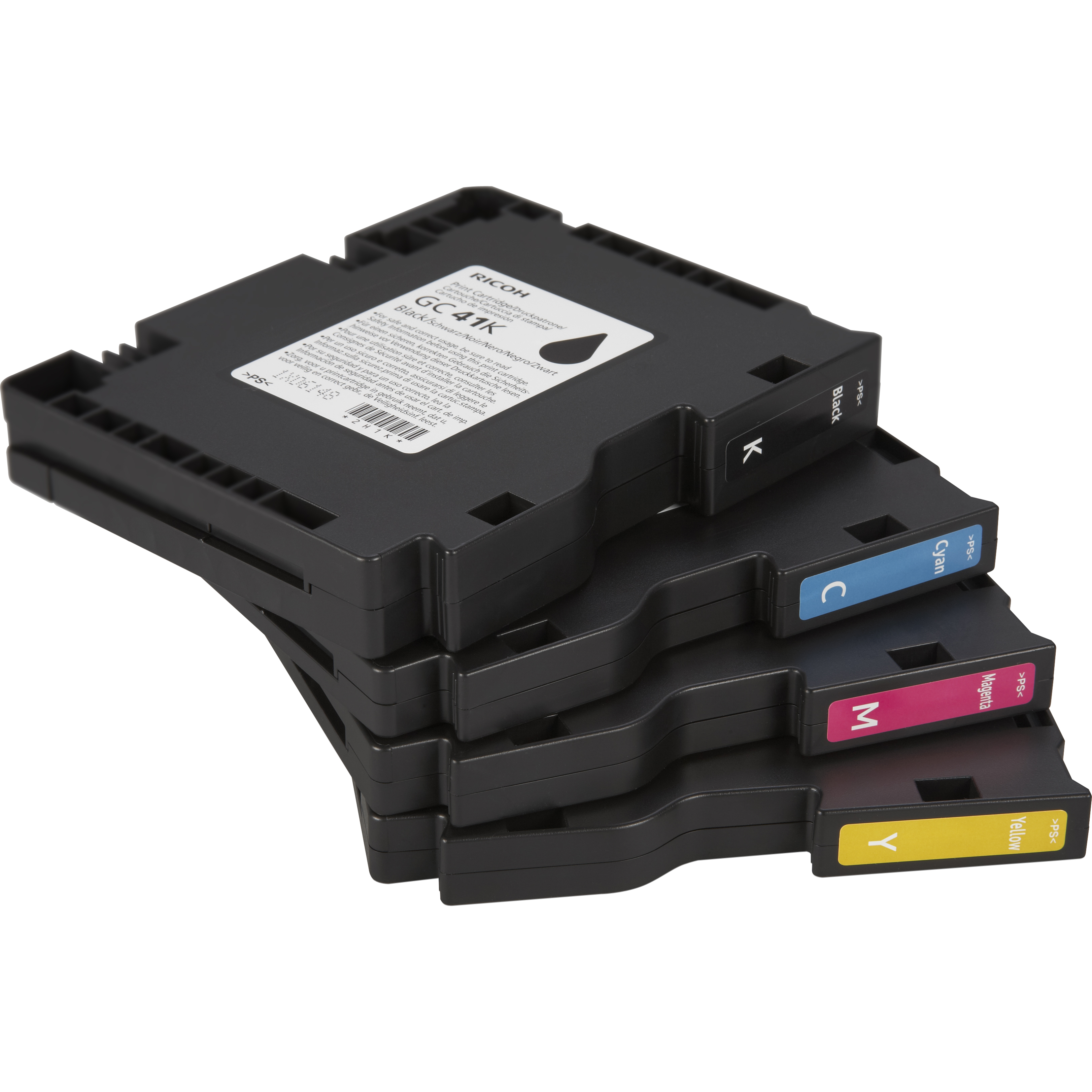 Ricoh - 405764 - Ricoh GC 41Y Original Ink Cartridge - Yellow - Inkjet - 2200 Pages - image 2 of 2