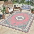 thumbnail image 2 of 3'x5' carpet slip grip large carpet area rug living room area rug small rust area rug, 2 of 10