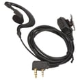 thumbnail image 5 of Auricular de radio bidireccional Universal K Head 2 pines Galvanoplastia Walkie Talkie Auriculares con micrófono Juego de 10 piezas, 5 of 5