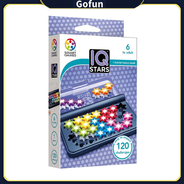 Juego de viaje IQ Puzzler Pro 120 desafíos para niños mayores de 6 años