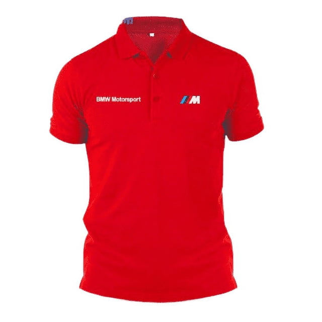 Men Polo Shirt, Men Casual Short Sleeve, Summer Sports Fashion T-shirt, F1 Racing Clothing
