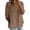 501_Coffee, variant on Women's Long Sleeve T-shirt Women'S Print T Shirt Half Sleeved Round Neck Shirt 3/4 Sleeved T Shirt Loose Large Size T Shirt, Women's Long sleeve T-shirt M
