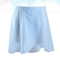 thumbnail image 2 of 1PC Girls Dancing Dress Falda Party Performance Dress Niños Ballet Training Falda (Azul cielo, talla L), 2 of 4