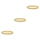 thumbnail image 5 of Brazalete de doble capa Sonducket de acero de Titanio color sólido ajustable 19CM 21CM, 5 of 6