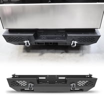 Plate Full Width Rear Bumper for 2024-2025 Tesla cybertruck,Main Body Side Wings Skid