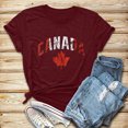 thumbnail image 4 of LUOGENLI T-shirts pour Femmes, T-shirts Décontractés à Manches Courtes Imprimés, Col Rond, Ample, Blouse, Hauts, T-shirts Grande Taille, T-shirts Graphiques, Vin de Pâques, Taille P, 4 of 4