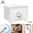thumbnail image 1 of CRMCR Fingerprint Safe Deposit Box Mijia Intelligent Control Remote Alarm One Key To Unlock Solid Deadbolt, 1 of 8