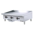thumbnail image 1 of Winco NGGD-36M 36" Gas Griddle w/ Manual Controls - 3/4" Steel Plate, Convertible, 1 of 1