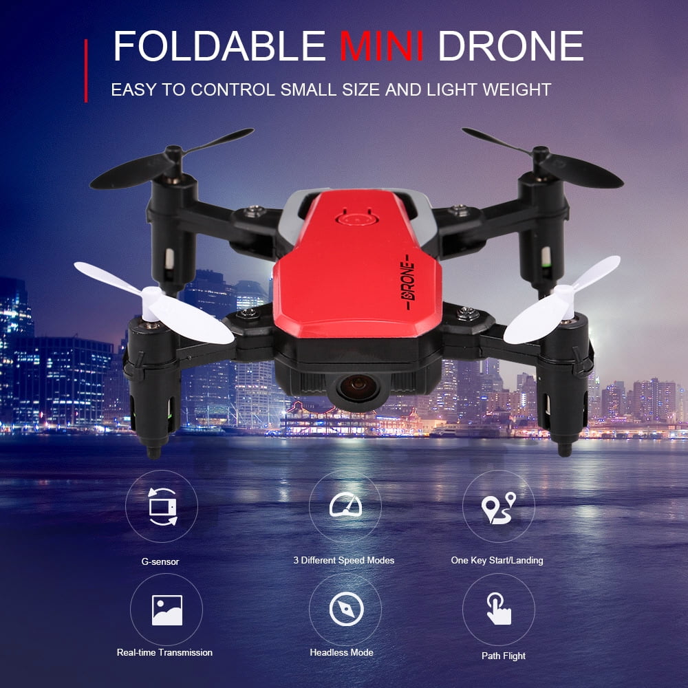 8810 Mini Pocket Drone FPV WIFI Camera Drone with Gravity Sensor Altitude Hold 