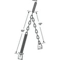 thumbnail image 2 of Storm Door Protector Chain and Spring, Aluminum Finish, 2 of 2