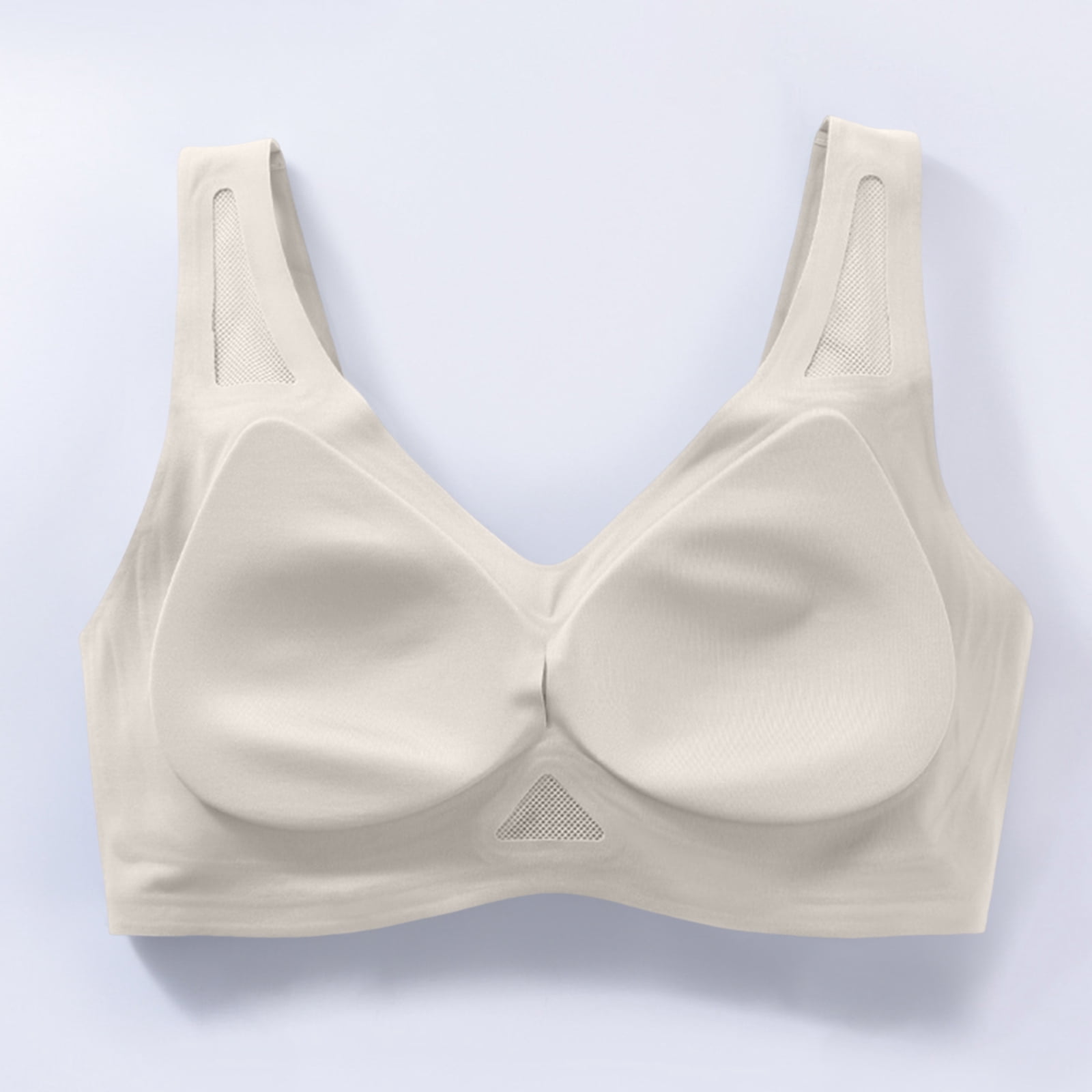 Aerisoft Bra, Aerisoft - Breathable Comfort Bra, Breathable Anti Sagging Breast Bras, Supportive Everyday Brassiere White 36
