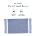 thumbnail image 3 of Toalla de playa LANE LINEN para piscina turca, juego de 6 unidades, 39 x 71 cm, 3 of 9
