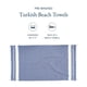 thumbnail image 3 of Toalla de playa LANE LINEN para piscina turca, juego de 6 unidades, 39 x 71 cm, 3 of 9