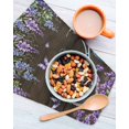thumbnail image 3 of Purple Flowers Kitchen Dish Towels for Drying Dishes Set of 2, Weeping Spring Floral Bicycle Wooden Farmhouse Waffle Weave Microfiber Hand Tea Bathroom Towels Quick Dry & Absorbent Towel 12x12, 3 of 7