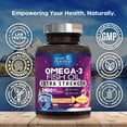 thumbnail image 4 of Aceite de pescado Omega 3 de Supplement Health Nutrition Naturals 2400 mg, 4 of 9