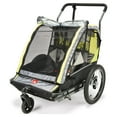 Allen Sports Deluxe 2Child Bicycle Trailer & Stroller, AS2
