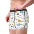 thumbnail image 2 of Honeii Dinosaur Men's Underwear Boxer Briefs Pack, ComfortSoft Boxer Brief for Men, Moisture-Wicking Breathable-Large, 2 of 5