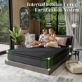thumbnail image 5 of OCAMANY 10" King Hybrid Mattress in a Box, Memory Foam Mattress with Individually Wrapped Pocket Coils, Medium Firm Bed for Pressure Relief & Motion Isolation, 5 of 6