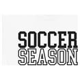 thumbnail image 5 of Soccer Season Sweatshirt Soccer Lover School Spirit Unisex Shirt White Small, 5 of 7