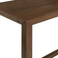 thumbnail image 4 of Boraam Sonoma Rubberwood Rectangular Pub Table - Chestnut Wire-Brush Finish, 4 of 6