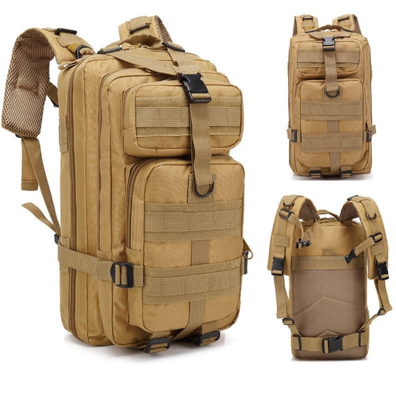 Sports Multifunctional Camouflage Backpack,White