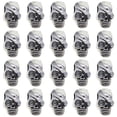 thumbnail image 1 of GUOOL 10/20/30Pcs Spacer Beads Large Hole Skeleton Head Beads Metal Charms for 20PCS, 1 of 9
