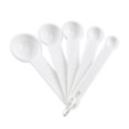 thumbnail image 2 of jesticaly Lot de 5 Cuillères à Mesurer en Plastique pour Cuisine avec Échelle Blanc 1Ensemble, 2 of 6