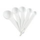 thumbnail image 1 of Monstrate Paquete de 5 cucharas medidoras, cucharas para café, comedor, cocina, sal, leche, cucharas con báscula, herramientas de cocina, accesorios Cocina y Comedor Blanco Monstrate HA003372-01, 1 of 6