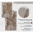 thumbnail image 4 of Cotton Twill Table Runner by Vargottam Handcrafted Leaves Design 14 Wide Washable Table Runner for Kitchen, Living Room & Events 90" inch Long, 4 of 6